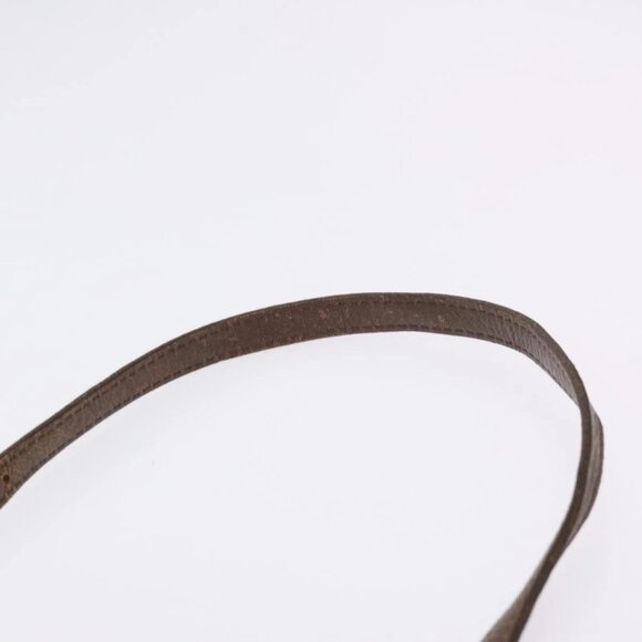 Burberrys Nova Check Shoulder Bag Canvas Beige Gold Auth BA2319 - Picture 9 of 16